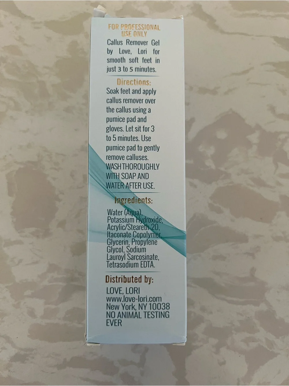 Love Lori Callus Remover Gel, 6 oz new and sealed